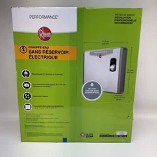 New Rheem Retex-36 36kW Electric Tankless Water Heater