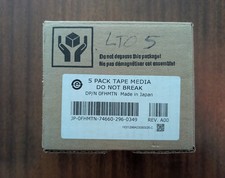 Dell 02H9YH LTO-5 Tape 5pk - Factory Sealed New