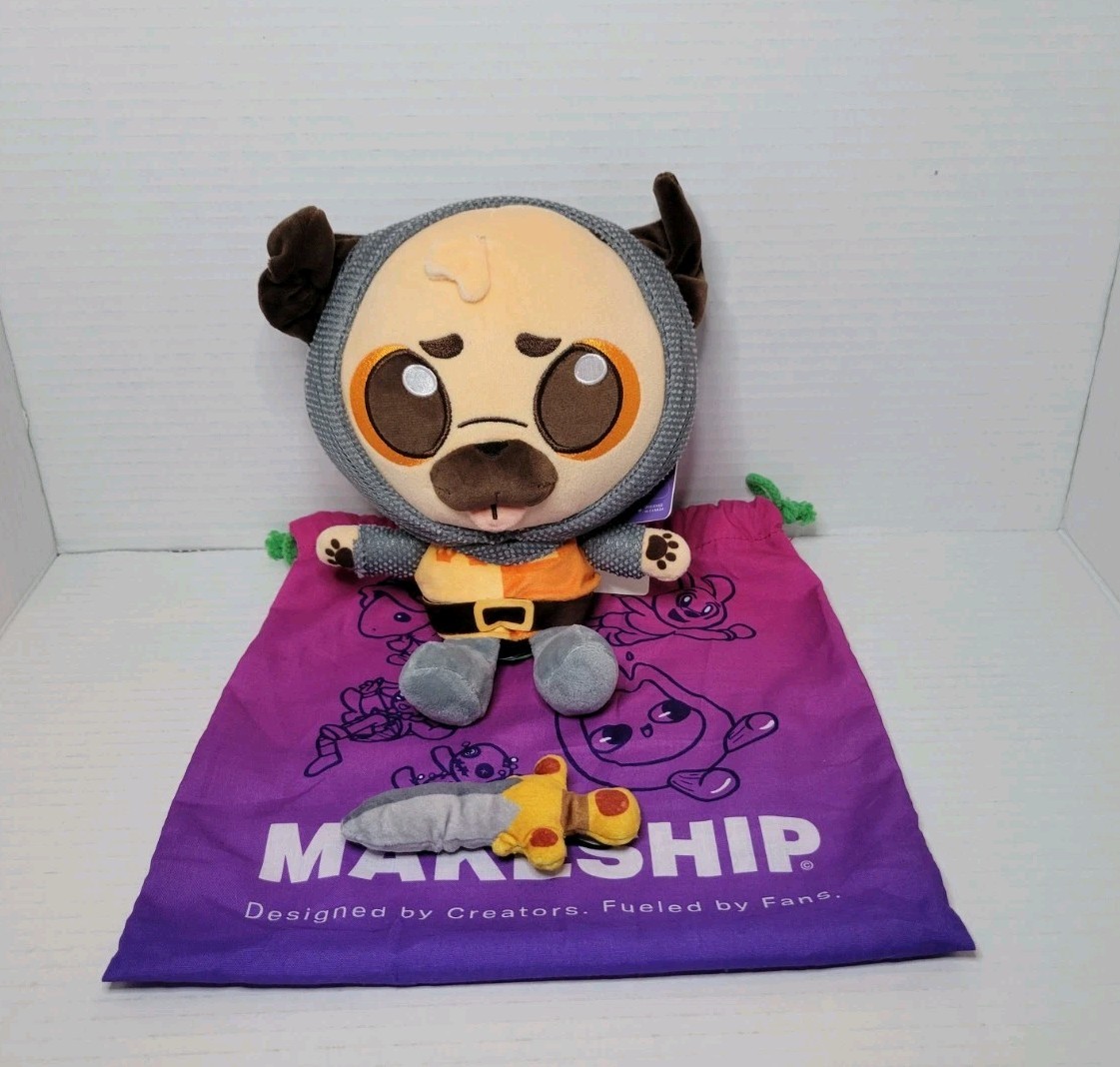 Makeship Grumley Plushie By Legends of Avantris D&D Youtuber Plush