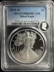 2010 W American Silver Eagle Dollar PCGS PR 69 DCAM Proof Deep Cameo T-165