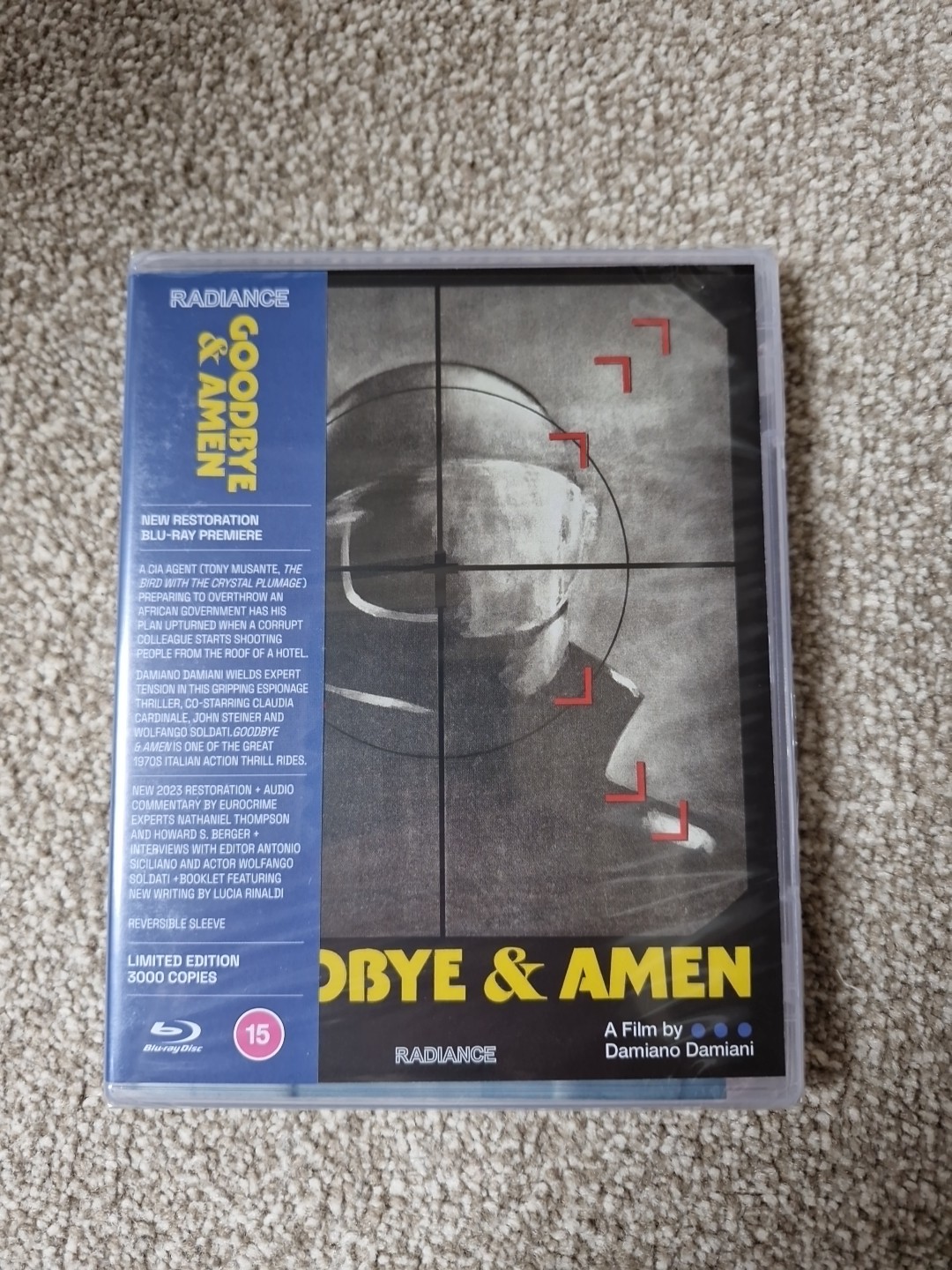 goodbye & amen limited edition (radiance) blu ray
