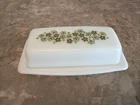 Vintage Pyrex Corelle Crazy Daisy Spring Blossom butter dish