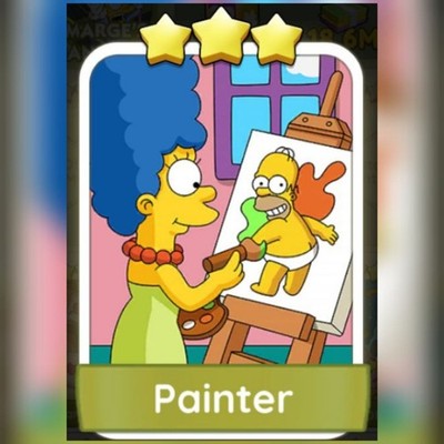 1 x Painter (   ) - Set 10 - Mono_Poly_Go Stickers - Best Service