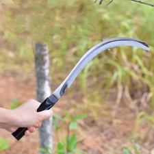 Clearing Sickle Weeding Sickle Heavy Carbon Steel Grass Sickle Farming Sickle