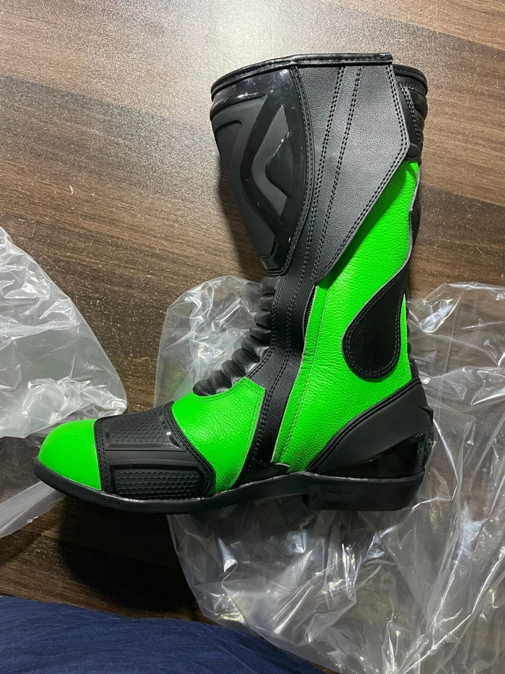 Новый мотоцикла гонки кожаные ботинки/перчатки воловья кожа - Изображение 3 из 4