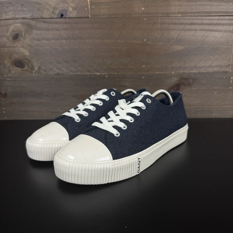 Gant Joree Hombre Entrenadores Premium Gamuza Zapatos Talla 10.5 Azul Nuevo Foto 2 de 4