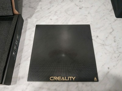 Creality Ender 3 Glass Bed Upgraded Build Surface Plate 235x235x4mm BRAND NEW !!