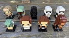Lego Star Wars Brickheadz: Set of 9! (2018) Boba Fett, Leia, Luke, Yoda, Vader +