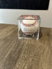 Eric Davis Autographed Baseball In Clear Display Case Cincinnati Reds