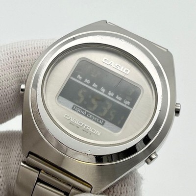 Casio Casiotron TRN-120 Digital Quartz Men's Watch Vintage Free Shipping