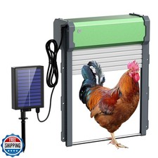 Automatic Chicken Coop Door Solar: Automatic Chicken Door - Solar