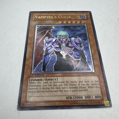 Vampire's Curse - PTDN-EN090 - Ultimate Rare - 1st Ed Light Play- Yu-Gi-Oh X1