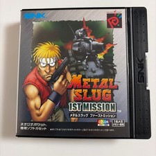 Metal Slug First Mission Neo Geo Pocket Software Excellent Condition Rare image