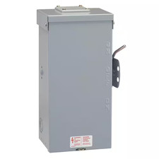 Emergency Power Transfer Switch 100 Amp 240 Volt Non Fused Run Backup Generator