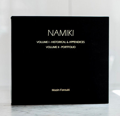 NAMIKI by Mazin Farouki Limited Edition of 500 sets (2 Volumes). English, Sealed