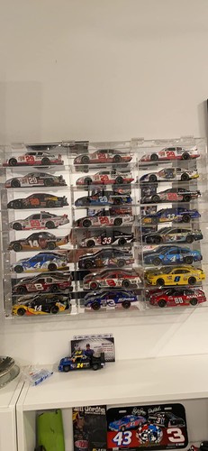 Auto Vitrine Acryl 24 Teile Hot Diecast Modell 1/24 Nascar Räder Spielzeug Vitrine - Bild 22 von 23