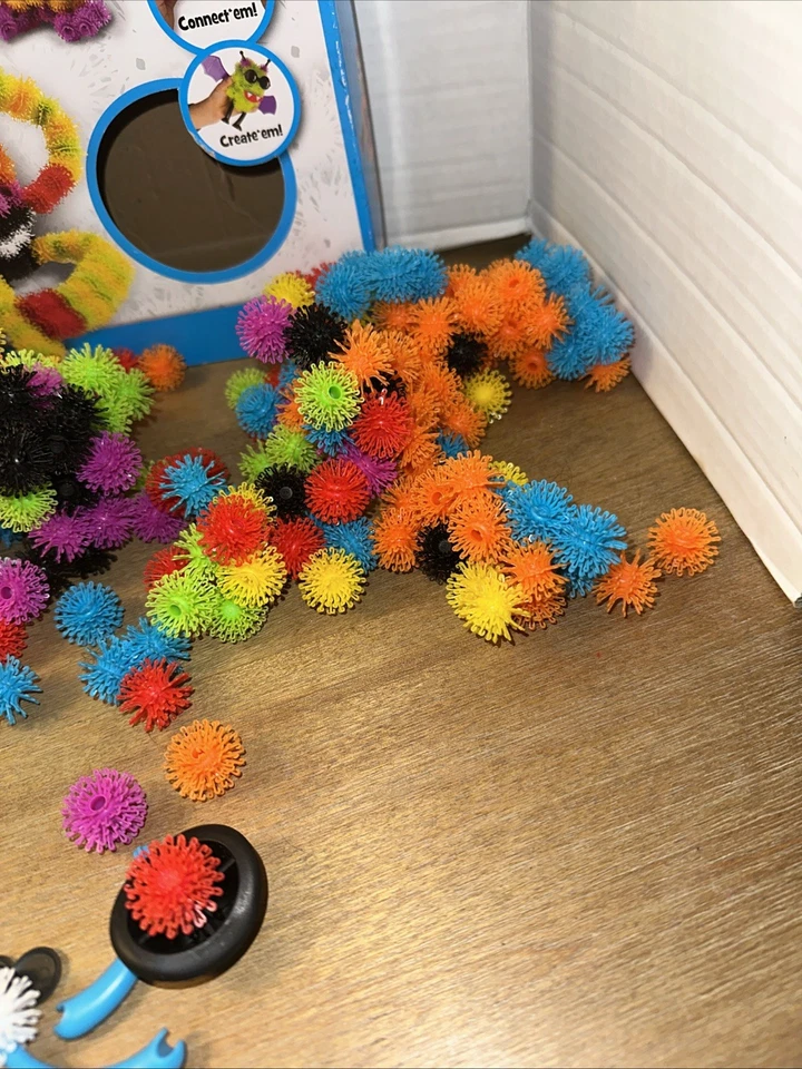 Bunchems Mega Jumbo Pack Crafting Building Toy Creative Bristle Block 400+ Piece - Image 3 of 4