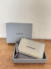 Balenciaga Silver Glitter Card Case Fragment Limited Edition Luxury designer it