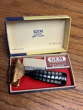 Vintage The Parade Gem Junior Safety Razor in Box