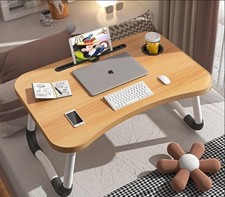 Laptop Table Bed Sofa Tray Stand Foldable Portable Lap Desk for Work and Dining