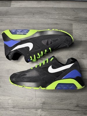 Nike Air Max 180 QS Joker Black Action Green FZ3058-001 UK 11 Herren » 