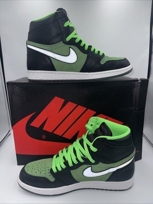 Size 11 - Air Jordan 1 Zoom High Zen Green
