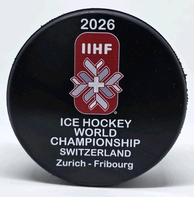 OFFICIAL GAME PUCK WM 2026 SWITZERLAND