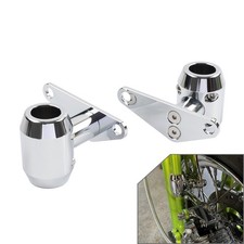 Supporto parafango forcella anteriore molla 0-6" cromato per Harley Choppers personalizzato