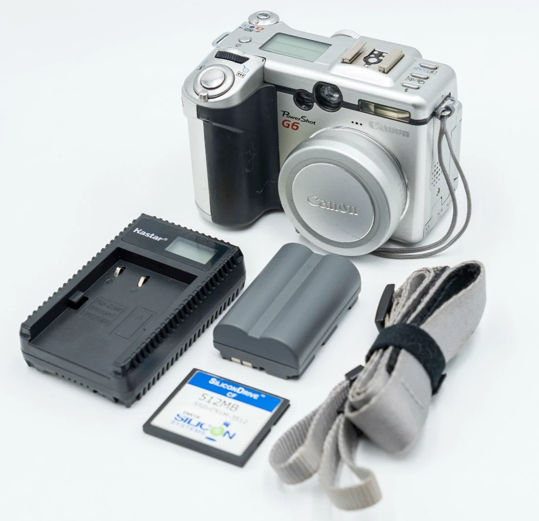 Canon PowerShot G6 Digital Cameras for Sale - Shop New & Used