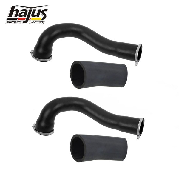 4X Original Hajus Ladeluftschlauch FüR Land Rover Freelander 2 2.2 Diesel-image