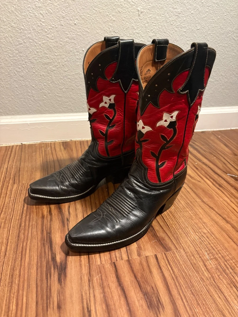 Black Lucchese Western Boots for Women for sale | eBay