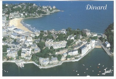 Dinard, Smaragdküste Frankreich Luftbild Postkarte von Jack