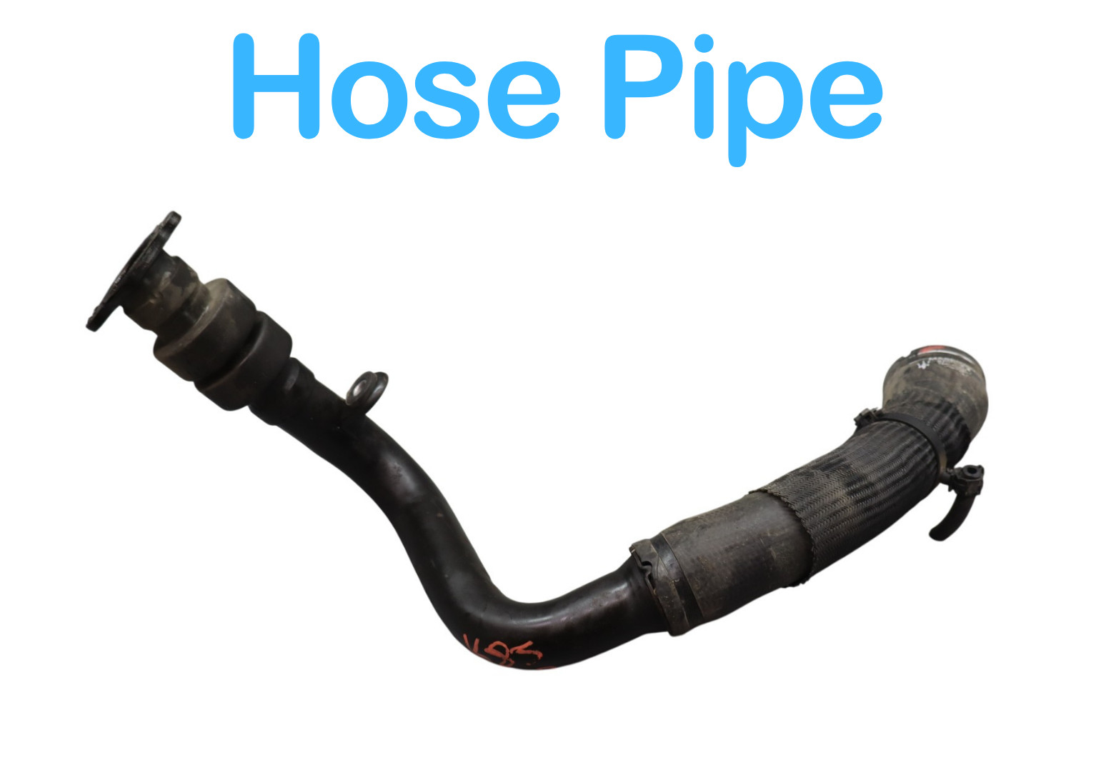 14-17 Maserati Ghibli S Right Side Engine Intercooler Air Duct Hose Pipe OEM