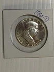 1961-D Franklin 90% Silver Half Dollar in BU Condition