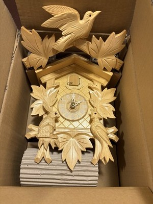 Hubert Herr Cuckoo Clock, Vintage, New In Box