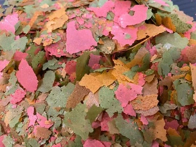 AQUATICBLENDEDFOODS ABF ULTRA SMALL GUPPY FLAKE MIX,Spirulina,Krill,Shrimp,Earthworm,Krill,ABF306