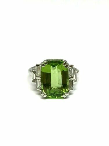 Bague En Pierre Naturelle Marron Pailleté, Rhodié Argenté, Taille 49 - Occasion Impeccable
