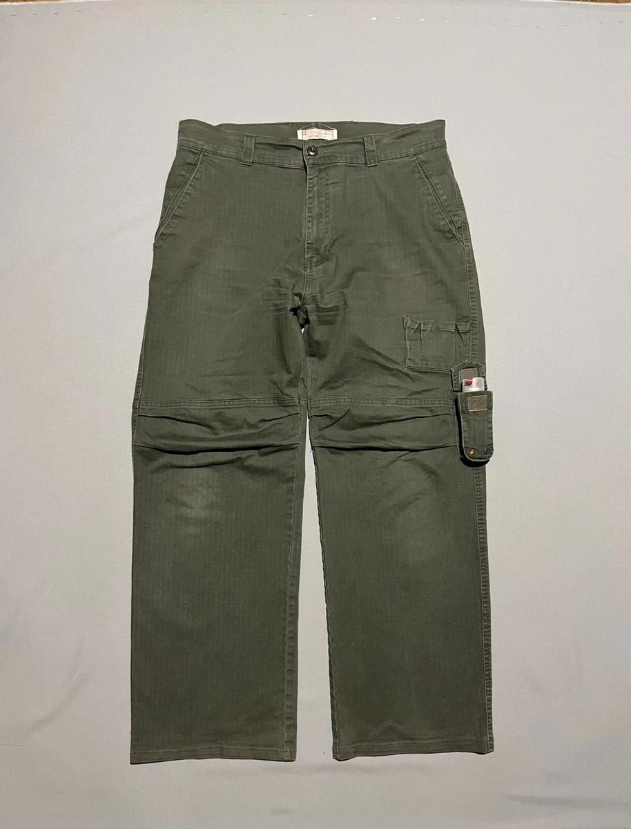 LEVIS Vintage Herringbone Utility Cargo Super Wide Legs Pants sz L