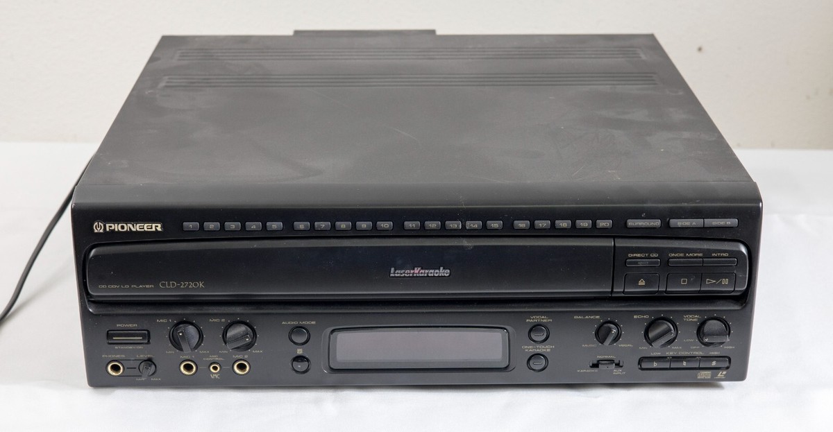 Pioneer CLD-2720K LD/CD/CD+G VCD Karaoke Laser Disc Player Pioneer CLD-2720K LD/CD/CD+G VCD Karaoke Laser Disc Player