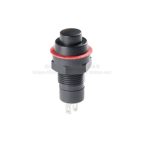 10mm Push Button Switch Round Momentary Switch 6 Colors 2-Pin WEith Lock/No Lock - Picture 17 of 18