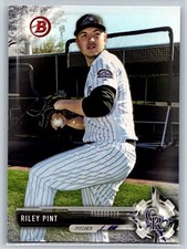 2017 Bowman Draft Riley Pint Rookie Colorado Rockies RC