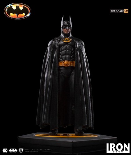 Iron Studios DC Comics Batman 1989 Michael Keaton Art Scale 1/10 Statue RARE - Picture 2 of 4