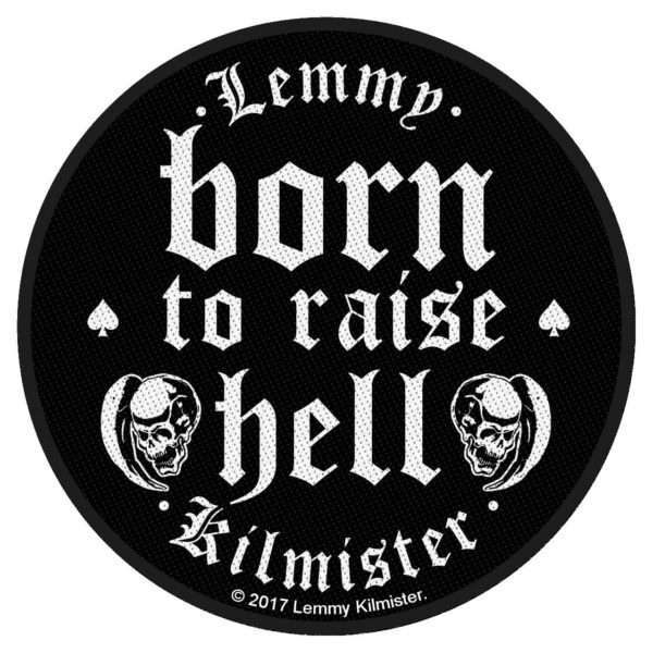 MotöRhead - Lemmy - Born To Raise Hell RüCkenaufnäHer Neu - Official Merch-image