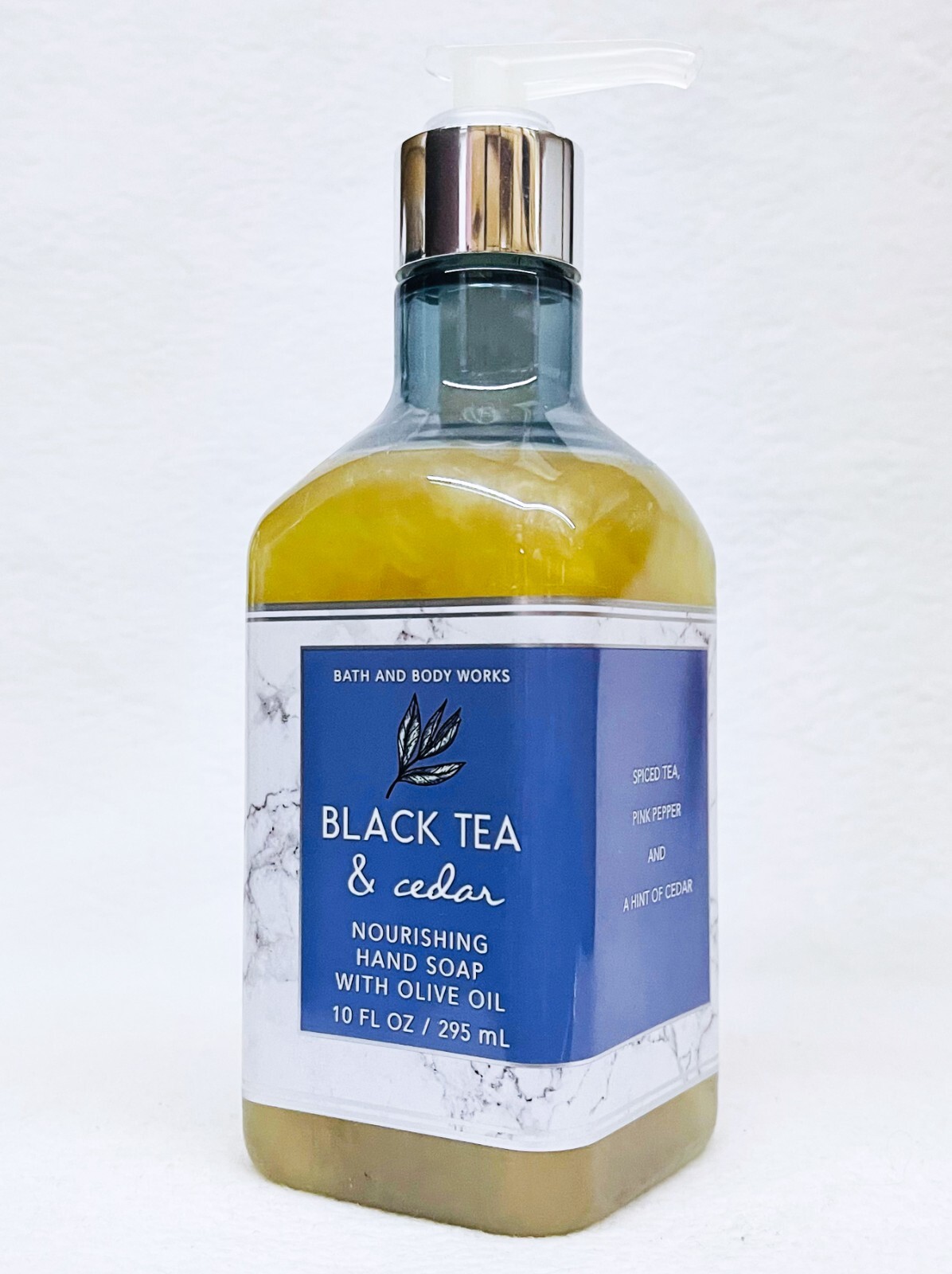 3 Bath & Body Works BLACK TEA CEDAR Nourishing Hand Soap Liquid Wash 10