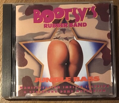 BOOTSY'S RUBBER BAND -JUNGLE BASS/DISCIPLES OF FUNK CD-SINGLE 1990 4 TRKS VGC EE