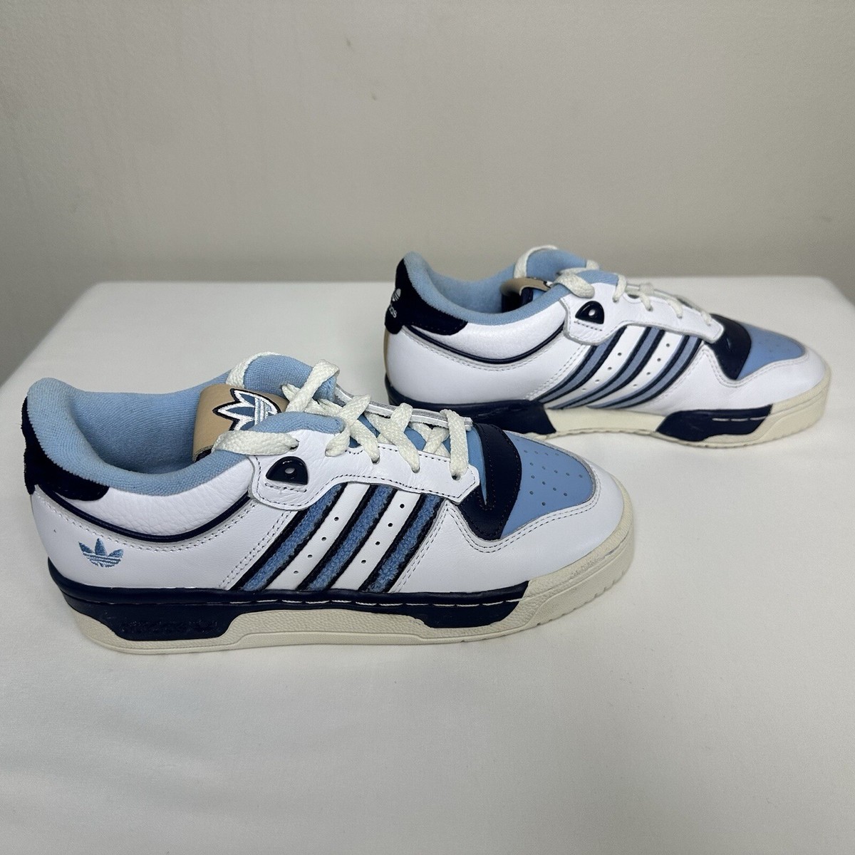 Adidas Men’s Rivalry Low 86 Tar Heels UNC Blue /White  FZ6334 Size 5 Adidas Men main image 4