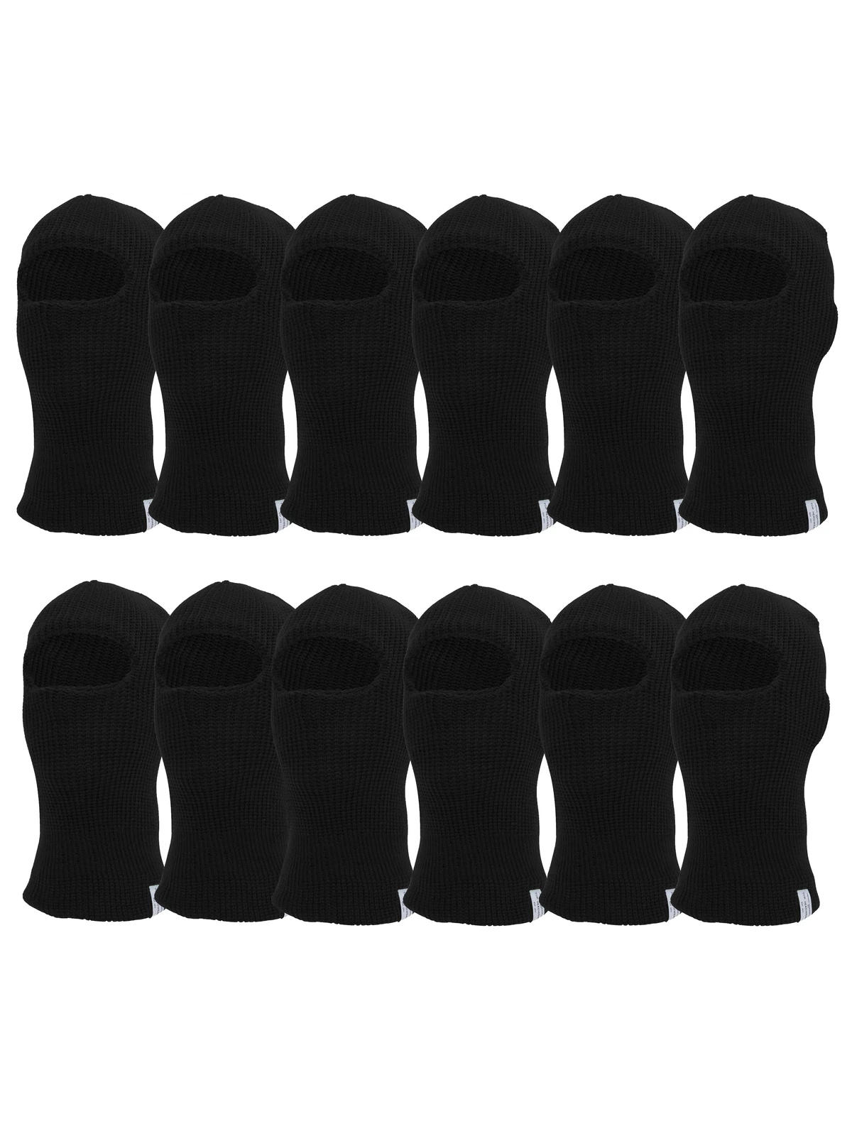 Top Headwear 12 Pack Face Ski Mask 1 Hole Balaclava