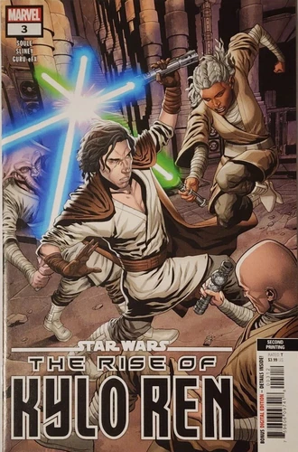 STAR WARS THE RISE OF KYLO REN #3 2ND PRINTING ORIGIN OF BEN SOLO 2020 MARVEL
