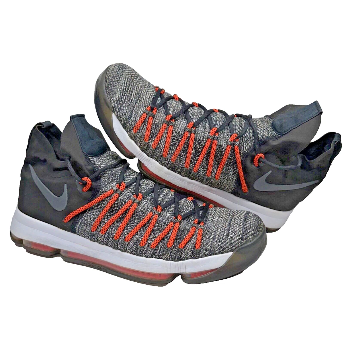 Nike KD 9 Elite Dark Grey Hyper Orange - огромный выбор по лучшим