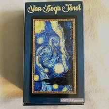Van Gogh Tarot 78 Card Deck Colorful Oracle Metaphysical Magic Art New Beginner